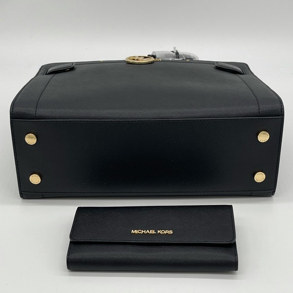 Michael Kors Medium Rayne Satchel & Trifold Wallet - Picture 4 of 12
